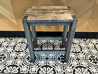 Hutten - hardhouten terrasbijzettafel (2x) - afbeelding 1 van  5