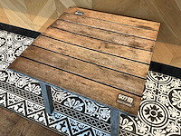 Hutten - hardhouten terrastafel (2x) - afbeelding 4 van  8