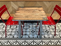 Hutten - hardhouten terrastafel (2x) - afbeelding 2 van  8