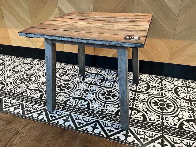 Hutten - hardhouten terrastafel (2x) - afbeelding 3 van  8