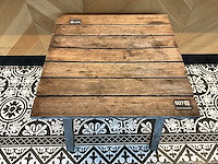 Hutten - hardhouten terrastafel (8x) - afbeelding 6 van  7