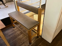 Hutten - hoge restaurantbank - afbeelding 1 van  4
