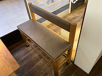 Hutten - hoge restaurantbank - afbeelding 3 van  4