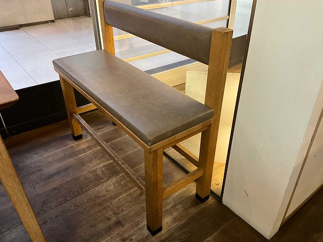 Hutten - hoge restaurantbank - afbeelding 4 van  4