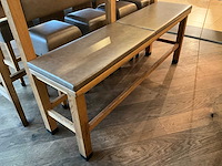 Hutten - hoge restaurantbank - afbeelding 2 van  4