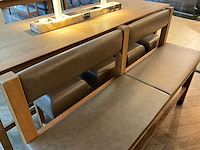 Hutten - hoge restaurantbank - afbeelding 3 van  4