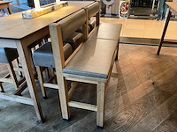 Hutten - hoge restaurantbank - afbeelding 4 van  4