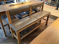 Hutten - hoge restaurantbank - afbeelding 1 van  4