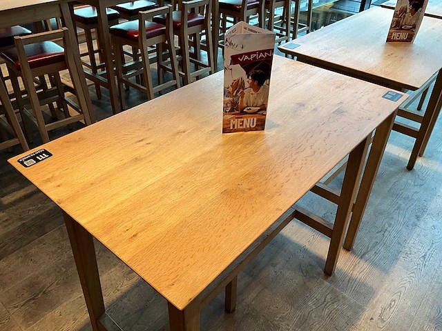 Hutten - houten bartafel - afbeelding 3 van  4