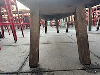 Hutten - houten terrasbank (2x) - afbeelding 2 van  10