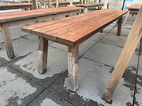 Hutten - houten terrasbank (2x) - afbeelding 4 van  10