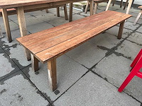 Hutten - houten terrasbank (2x) - afbeelding 5 van  10