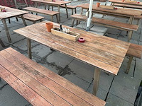 Hutten - houten terrastafel - afbeelding 3 van  5