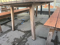 Hutten - houten terrastafel - afbeelding 5 van  5