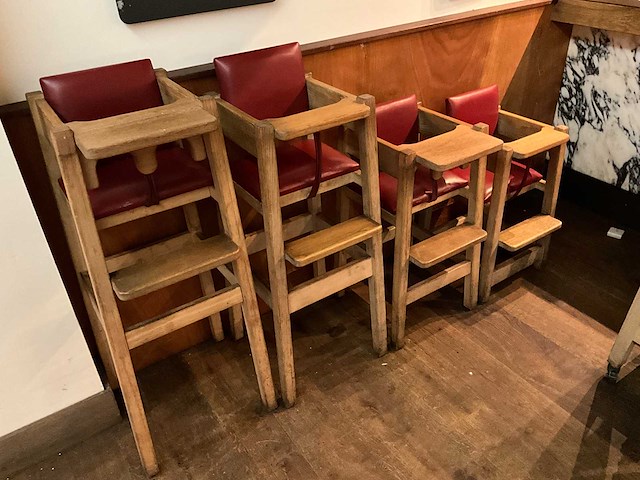 Hutten - kinderstoel (4x) - afbeelding 1 van  3