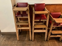 Hutten - kinderstoel (4x) - afbeelding 2 van  3