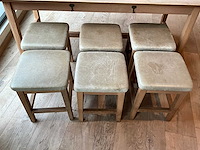 Hutten - kruk (6x) - afbeelding 1 van  3