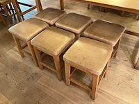 Hutten - kruk (6x) - afbeelding 1 van  3