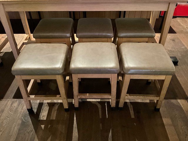 Hutten - kruk (6x) - afbeelding 2 van  3