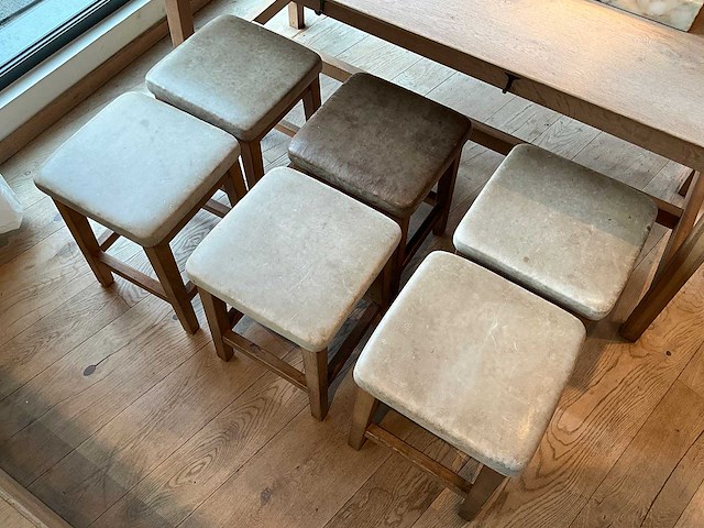 Hutten - kruk (6x) - afbeelding 3 van  3