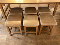 Hutten - kruk (6x) - afbeelding 2 van  3