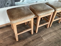 Hutten - lage kruk (4x) - afbeelding 3 van  5