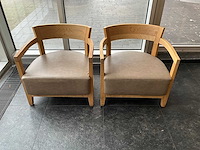 Hutten - loungestoel (2x) - afbeelding 1 van  4