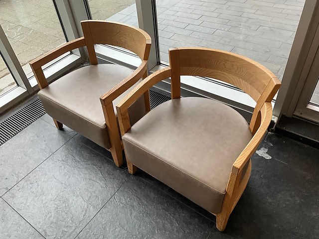 Hutten - loungestoel (2x) - afbeelding 2 van  4