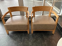 Hutten - loungestoel (2x) - afbeelding 1 van  4