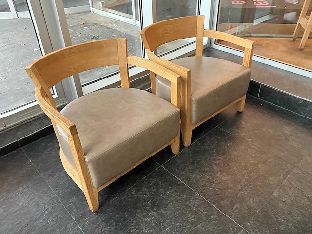 Hutten - loungestoel (2x) - afbeelding 2 van  4