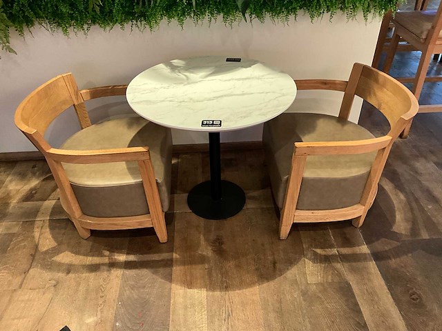 Hutten - loungestoel (2x) - afbeelding 1 van  8