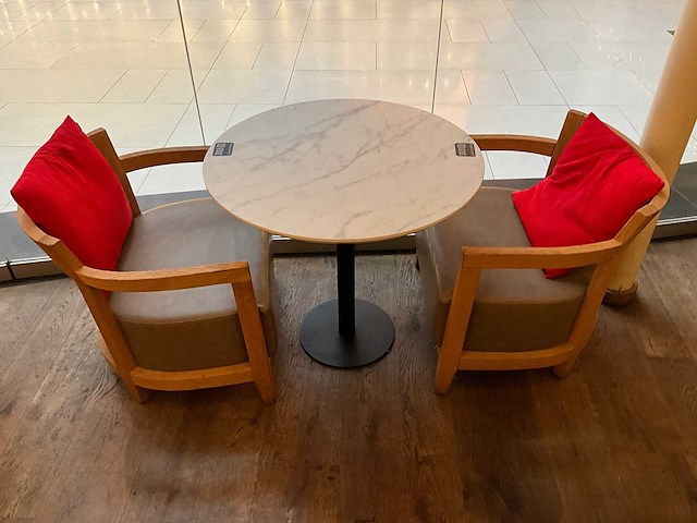 Hutten - loungestoel (2x) - afbeelding 1 van  8