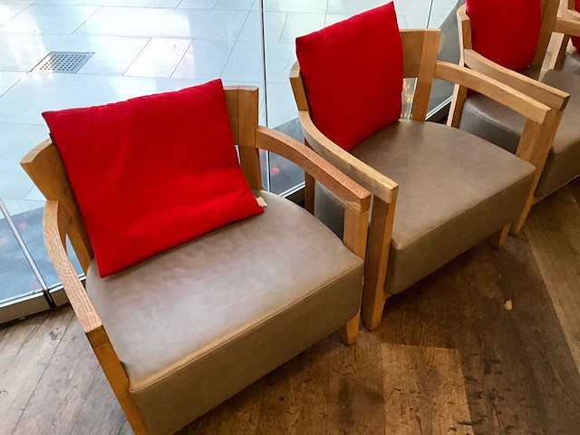 Hutten - loungestoel (4x) - afbeelding 7 van  9