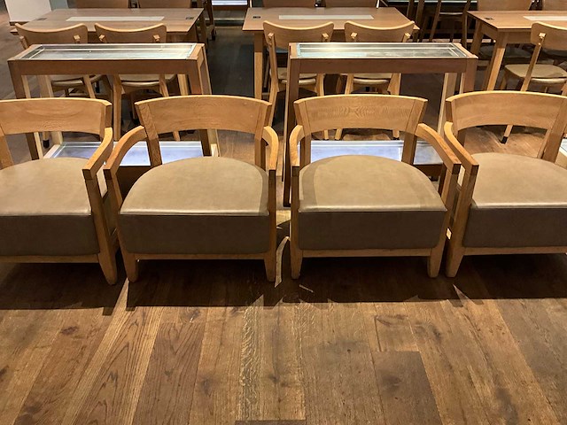 Hutten - loungestoel (4x) - afbeelding 8 van  9