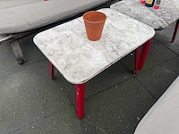 Hutten - marmeren terrastafel - afbeelding 1 van  3