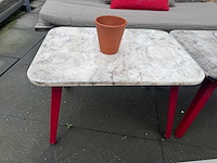 Hutten - marmeren terrastafel - afbeelding 1 van  3