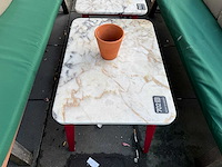 Hutten - marmeren terrastafel - afbeelding 2 van  4