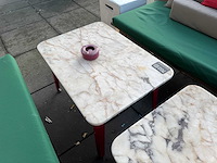 Hutten - marmeren terrastafel - afbeelding 2 van  4