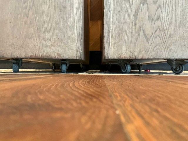 Hutten - mobiel houten servicemeubel (2x) - afbeelding 4 van  4