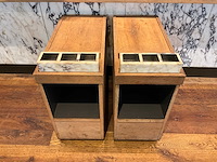 Hutten - mobiel houten servicemeubel (2x) - afbeelding 6 van  6