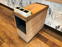Hutten - mobiel houten servicemeubel - afbeelding 1 van  5