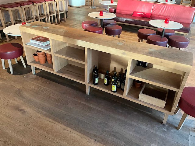 Hutten - restaurantbank met opbergruimte - afbeelding 3 van  5