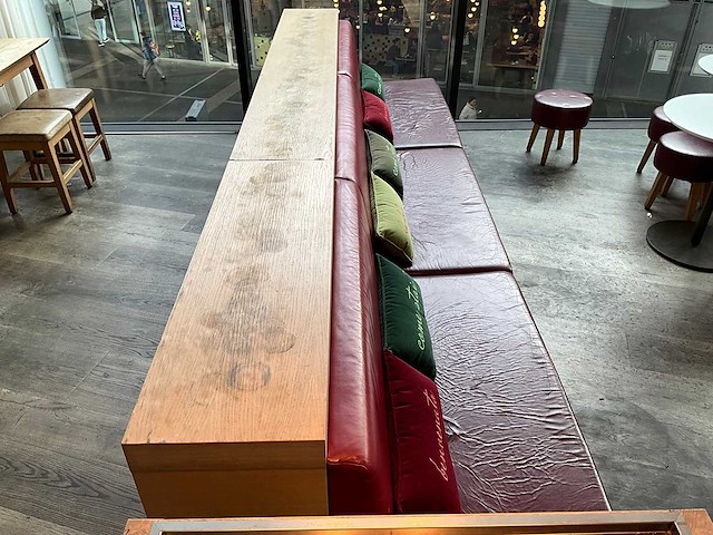 Hutten - restaurantbank met opbergruimte - afbeelding 5 van  5