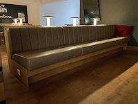 Hutten - restaurantbank met verlichting - afbeelding 3 van  5