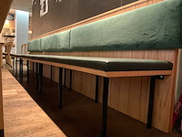 Hutten - restaurantbank - afbeelding 3 van  5