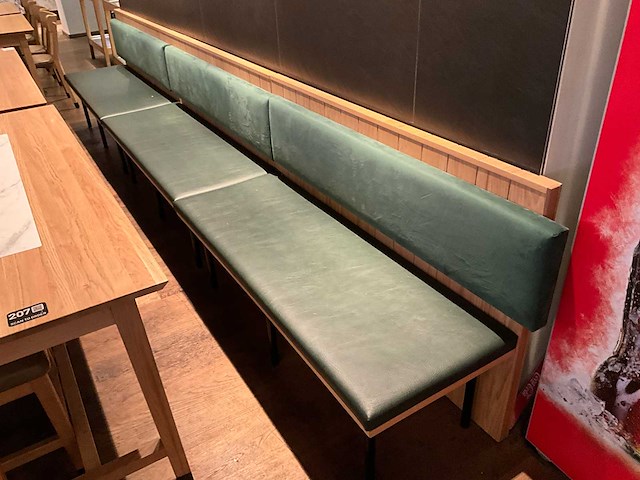 Hutten - restaurantbank - afbeelding 4 van  5
