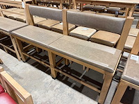 Hutten - restaurantbank - afbeelding 1 van  6