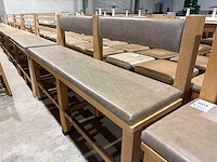 Hutten - restaurantbank - afbeelding 6 van  6