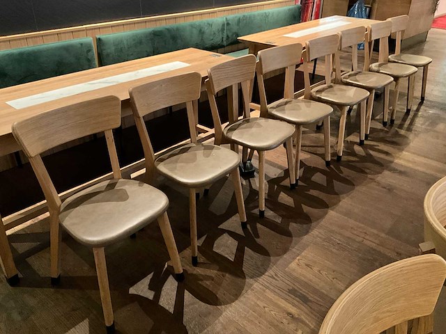 Hutten - restaurantstoel (8x) - afbeelding 1 van  10