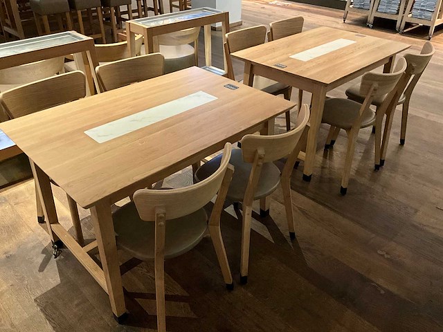 Hutten - restauranttafel (2x) - afbeelding 1 van  5